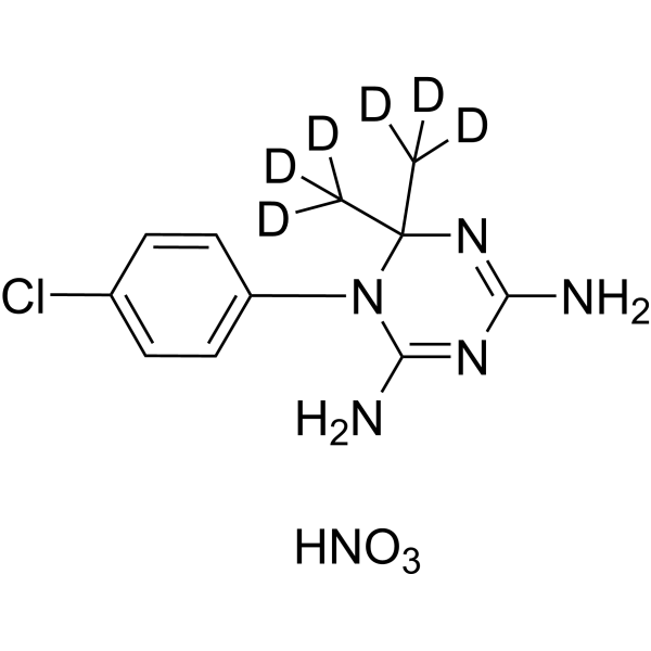 Cycloguanil-d6 nitrate (Chlorguanide triazine-d6 Nitrate)